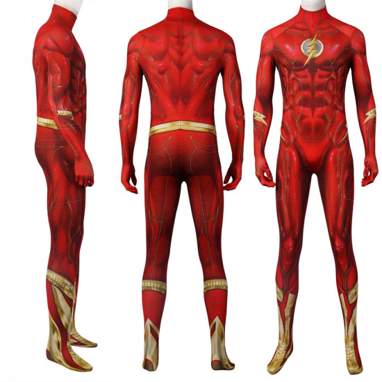 2022 Flashpoint Barry Allen Flash Mono de Cosplay