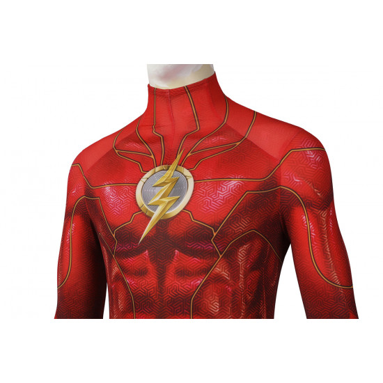 2022 Flashpoint Barry Allen Flash Mono de Cosplay