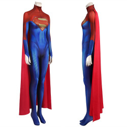 2022 Flashpoint Superwoman Supergirl Mono con Capa de Cosplay