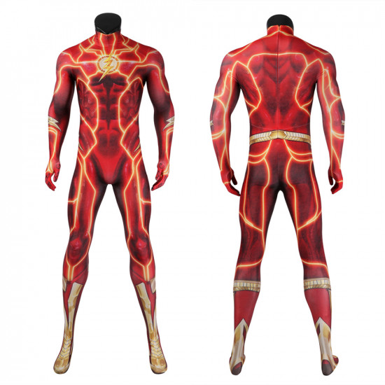 2023 The Flash Flashpoint Flash Mono de Cosplay