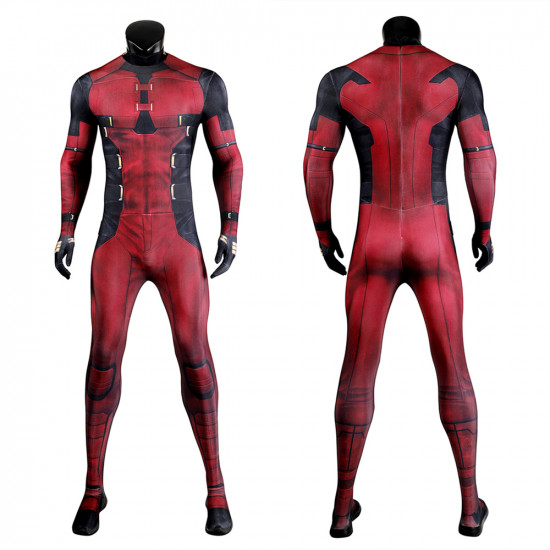 2024 Deadpool 3 Deadpool Mono de Cosplay Juego Completo