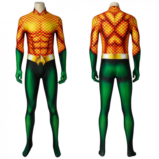 Aquaman Arthur Curry Mono 3D de Cosplay