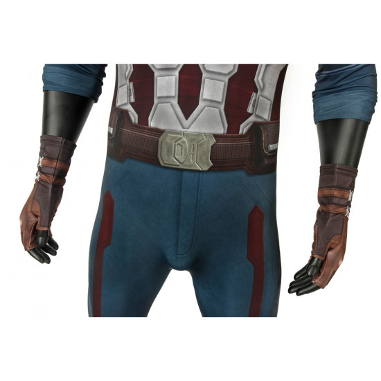 Avengers 3 Infinity War Captain America Mono Zentai 3D