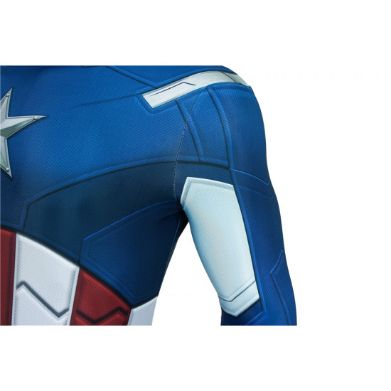 Avengers Captain America Mono Zentai 3D