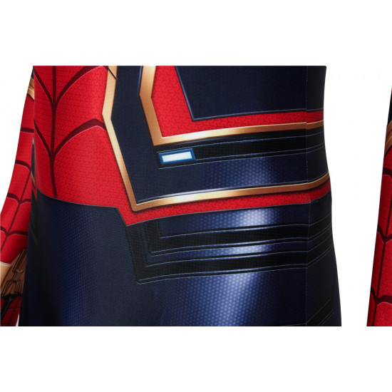 Avengers Endgame Iron Spiderman Mono 3D Zentai