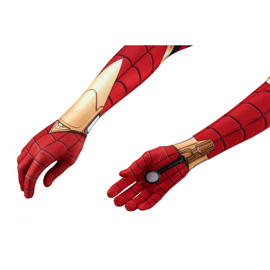 Avengers Endgame Iron Spiderman Mono 3D Zentai