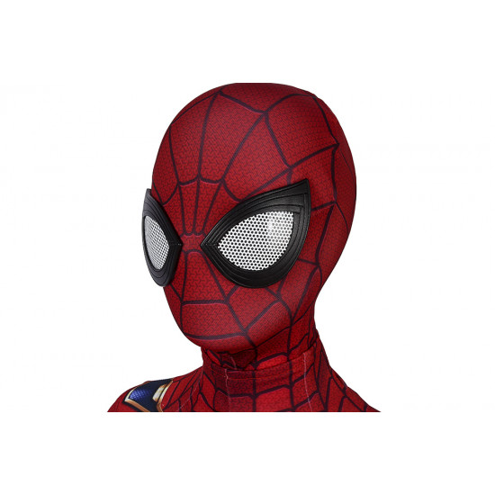 Avengers Endgame Iron Spiderman Mono Zentai 3D para Niños