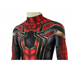 Avengers Infinity War Spider Man Disfraz de Cosplay Mono Impreso en 3D