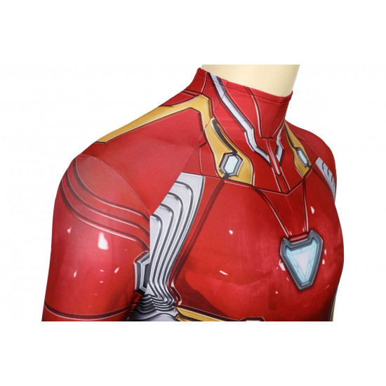 Avengers Iron Man Tony Stark Nanotech Traje Mono de Cosplay