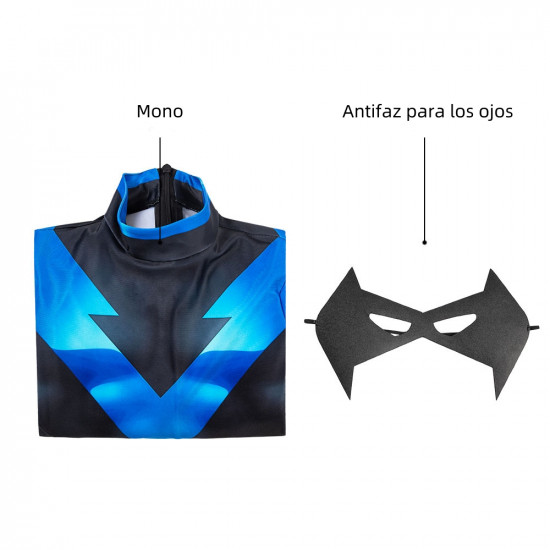 Batman Under the Red Hood Nightwing Mono 3D para Niños