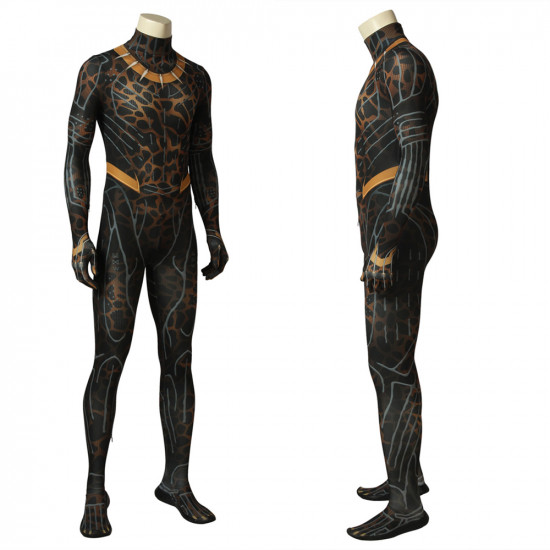 Black Panther Erik Killmonger Mono Zentai 3D