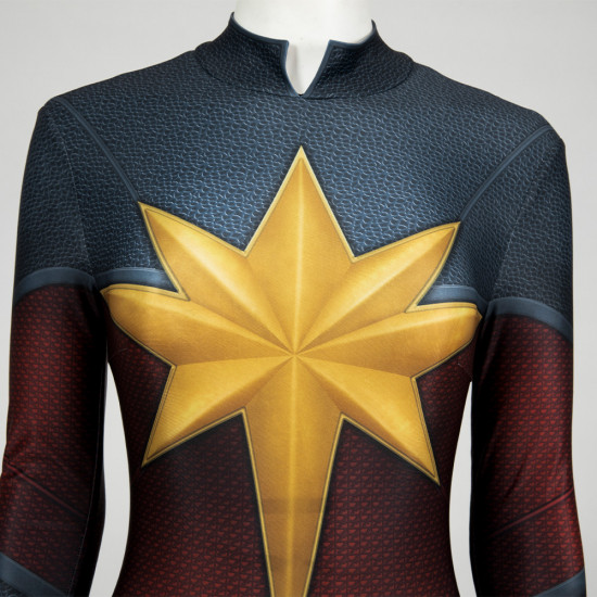 Captain Marvel Carol Danvers Mono de Cosplay