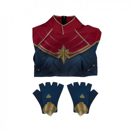 Captain Marvel Carol Danvers Mono de Lucha Cosplay