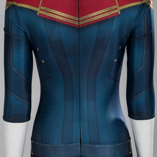 Captain Marvel Carol Danvers Mono de Lucha Cosplay