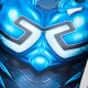 DC Blue Beetle Mono 3D de Cosplay