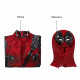 Deadpool Mono 3D de Cosplay para Niños