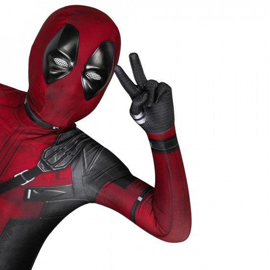 Deadpool Mono 3D de Cosplay para Niños