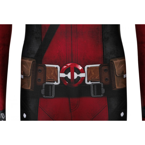 Deadpool Mono 3D de Cosplay para Niños