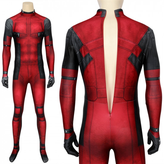 Deadpool Wade Wilson Mono Zentai 3D