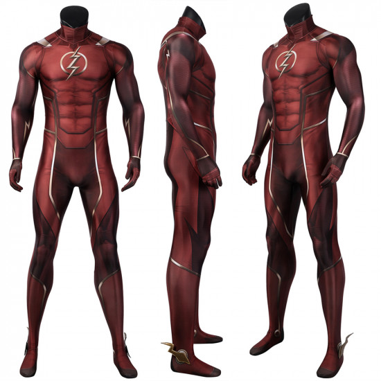 Injustice 2 The Flash 3D Traje de Cosplay