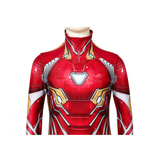 Iron Man Tony Stark Nanotech Traje Mono 3D para Niños