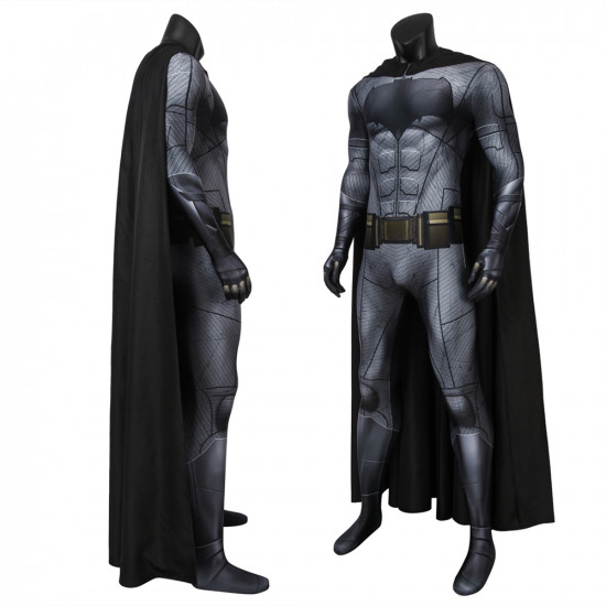 Justice League Batman Bruce Wayne Mono 3D de Cosplay con Capa