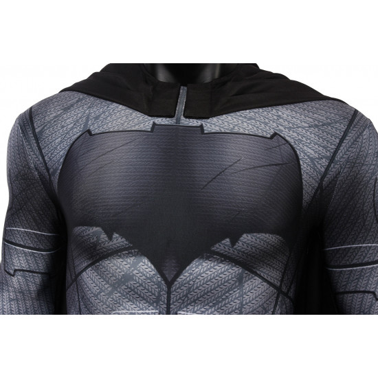 Justice League Batman Bruce Wayne Mono 3D de Cosplay con Capa