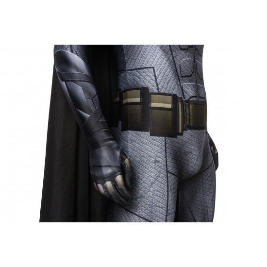 Justice League Batman Bruce Wayne Mono 3D de Cosplay con Capa