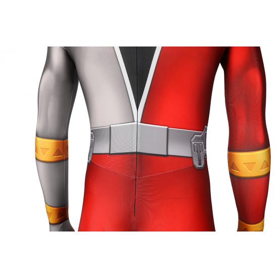 Kishiryu Sentai Ryusoulger Rojo Solider Mono de Cosplay