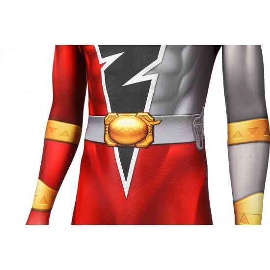 Kishiryu Sentai Ryusoulger Rojo Solider Mono de Cosplay