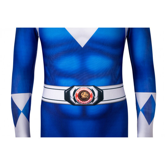 Power Rangers Billy Azul Ranger Mono para Niños