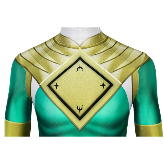 Power Rangers Bura Dragon Ranger Mono de Cosplay