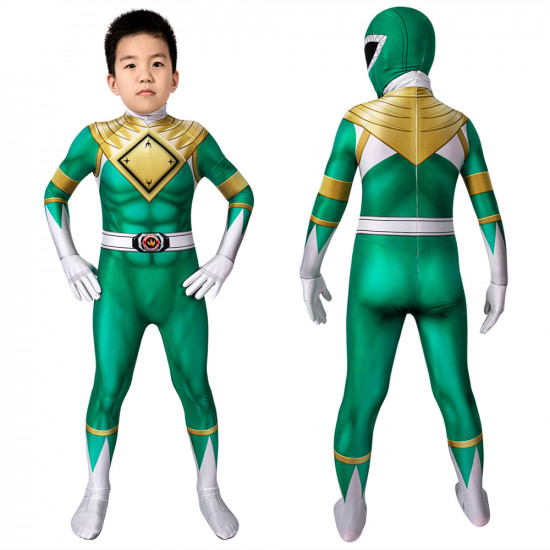 Power Rangers Dragon Ranger Mono de Cosplay para Niños