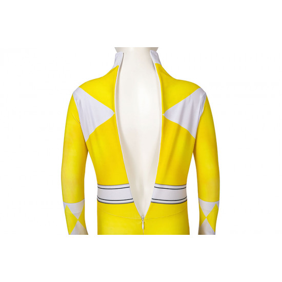 Power Rangers Trini Kwan Amarillo Ranger Mono para Niños