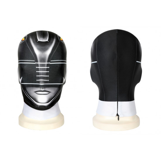 Power Rangers Zack Negro Ranger Mono de Cosplay