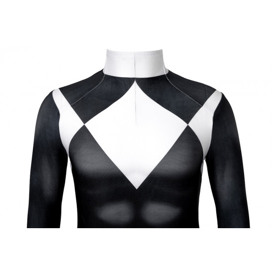 Power Rangers Zack Negro Ranger Mono de Cosplay para Niños