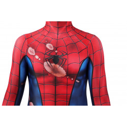 PS5 Marvel's Spider-Man Clásico Dañado Traje Mono para Niños