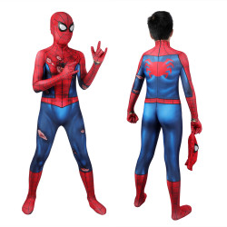 PS5 Marvel's Spider-Man Clásico Dañado Traje Mono para Niños
