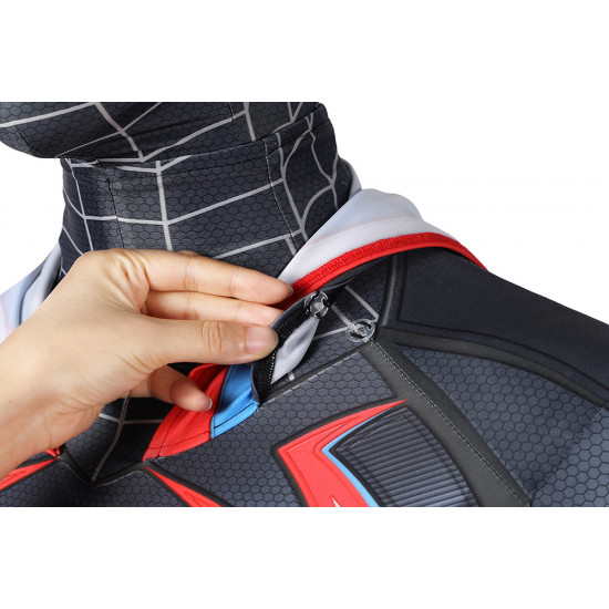 PS5 Spider-Man Miles Morales 2099 Traje Mono de Cosplay