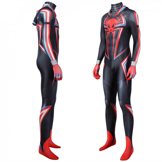 PS5 Spider-Man Miles Morales 2099 Traje Mono de Cosplay