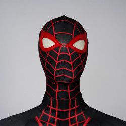 PS5 Spider-Man Miles Morales Mono Blanco de Cosplay