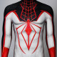 PS5 Spider-Man Miles Morales Mono Blanco de Cosplay