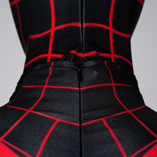 PS5 Spider-Man Miles Morales Mono Blanco de Cosplay