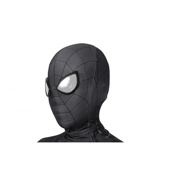 PS5 Spider-Man Miles Morales Traje Simbionte Negro Mono para Niños