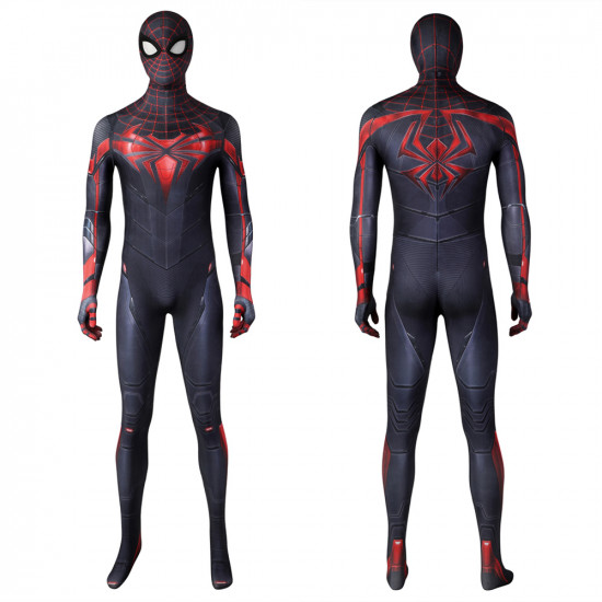 PS5 Spider-Man Miles Morales Traje Técnico Avanzado Mono de Cosplay