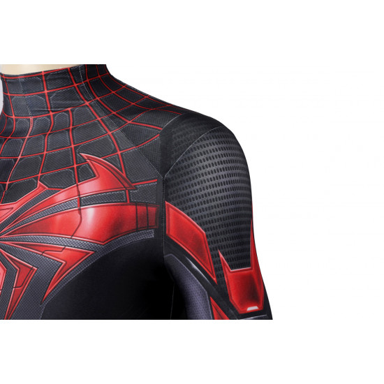 PS5 Spider-Man Miles Morales Traje Técnico Avanzado Mono de Cosplay