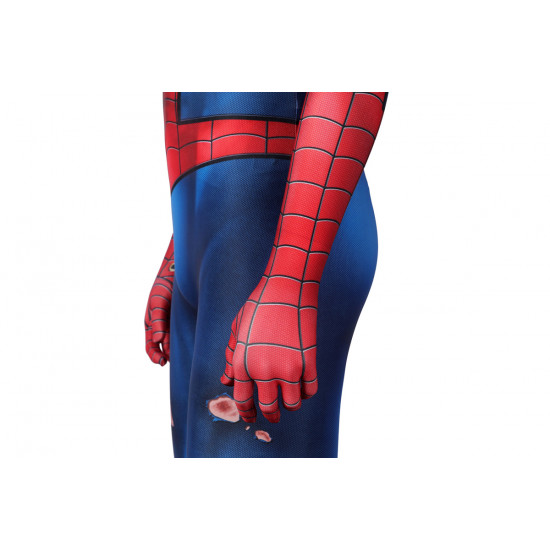 PS5 Spider-Man Traje Clásico Mono Versión Dañada