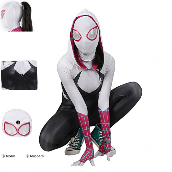 Spider-Man Across the Spider-Verse Gwen Mono Zentai