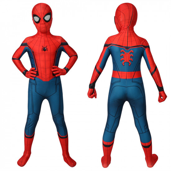 Spider-Man Clásico Mono 3D Zentai para Niños