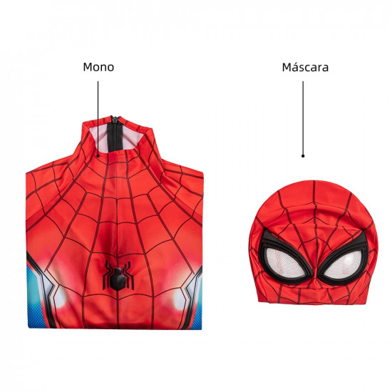 Spider-Man Far From Home Peter Parker Mono 3D para Mujer